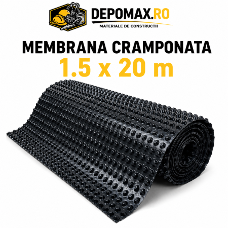 Membrana cramponata 1,5 x 20 m